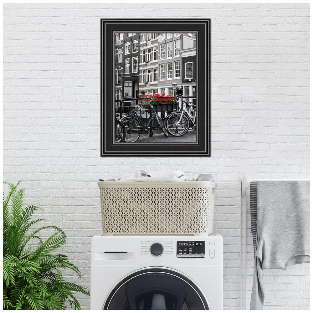 Ridge Black Classic Polystyrene Wall Picture Frame 18x24