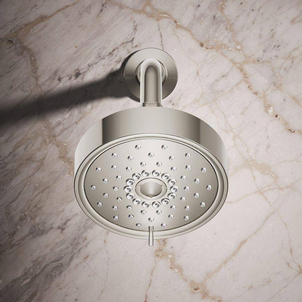 Purist Polished Nickel 5.5" Multifunction Wall-Mount Showerhead