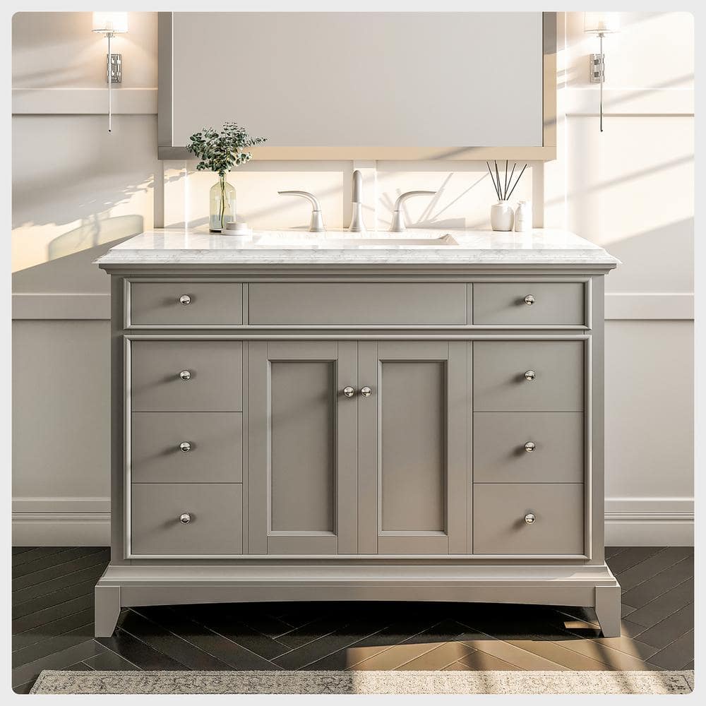 Grey Shaker Elite Bathroom Vanities