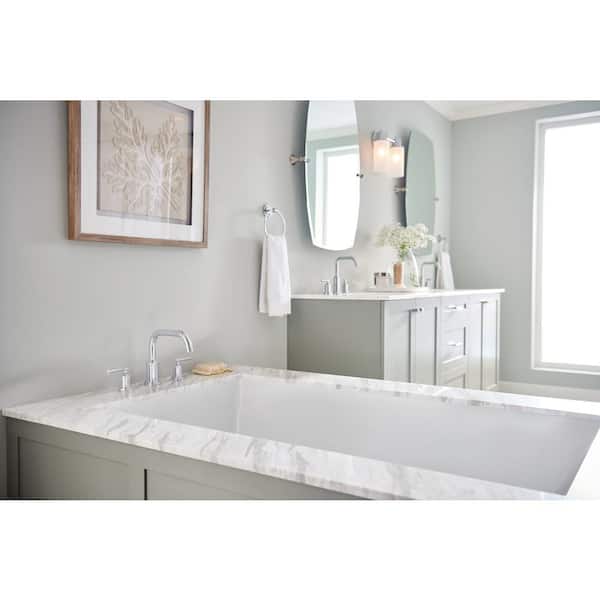 Gibson 2-Handle Deck-Mount Roman Tub Faucet Trim Kit in Chrome (Valve Not Included)