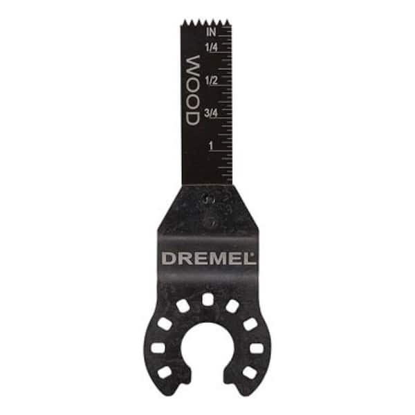 Dremel Multi-Max 3/8 in. Wood Flush Cut Blade for Wood, Plastic, and Drywall