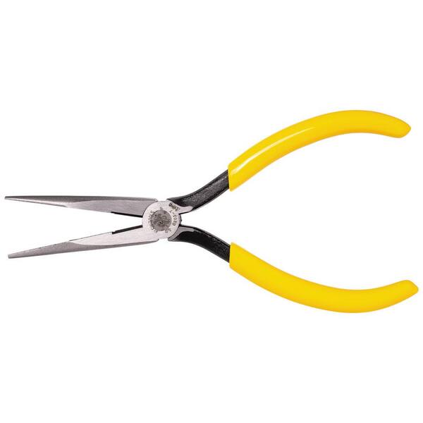 Klein Tools J203-6 Long Nose Side Cutting Pliers, 6.75