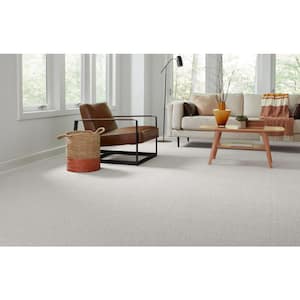 Abbottsgate Glam Gray 44 oz. Triexta Patterned Installed Carpet