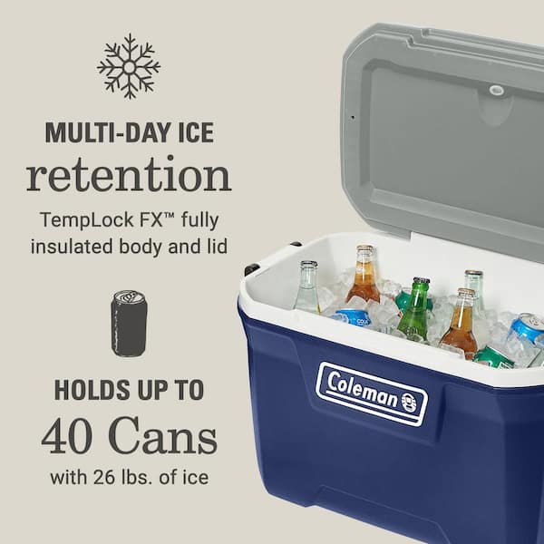 Coleman Classic Series 52-qt. Hard Cooler 2182646 - The Home Depot