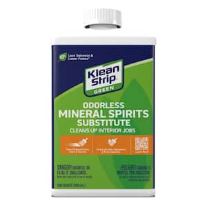 1 Quart Odorless Mineral Spirits Substitute, Paint Solvent, Thins Oil Based Paint, Stain & Varnish, (1 Pack)
