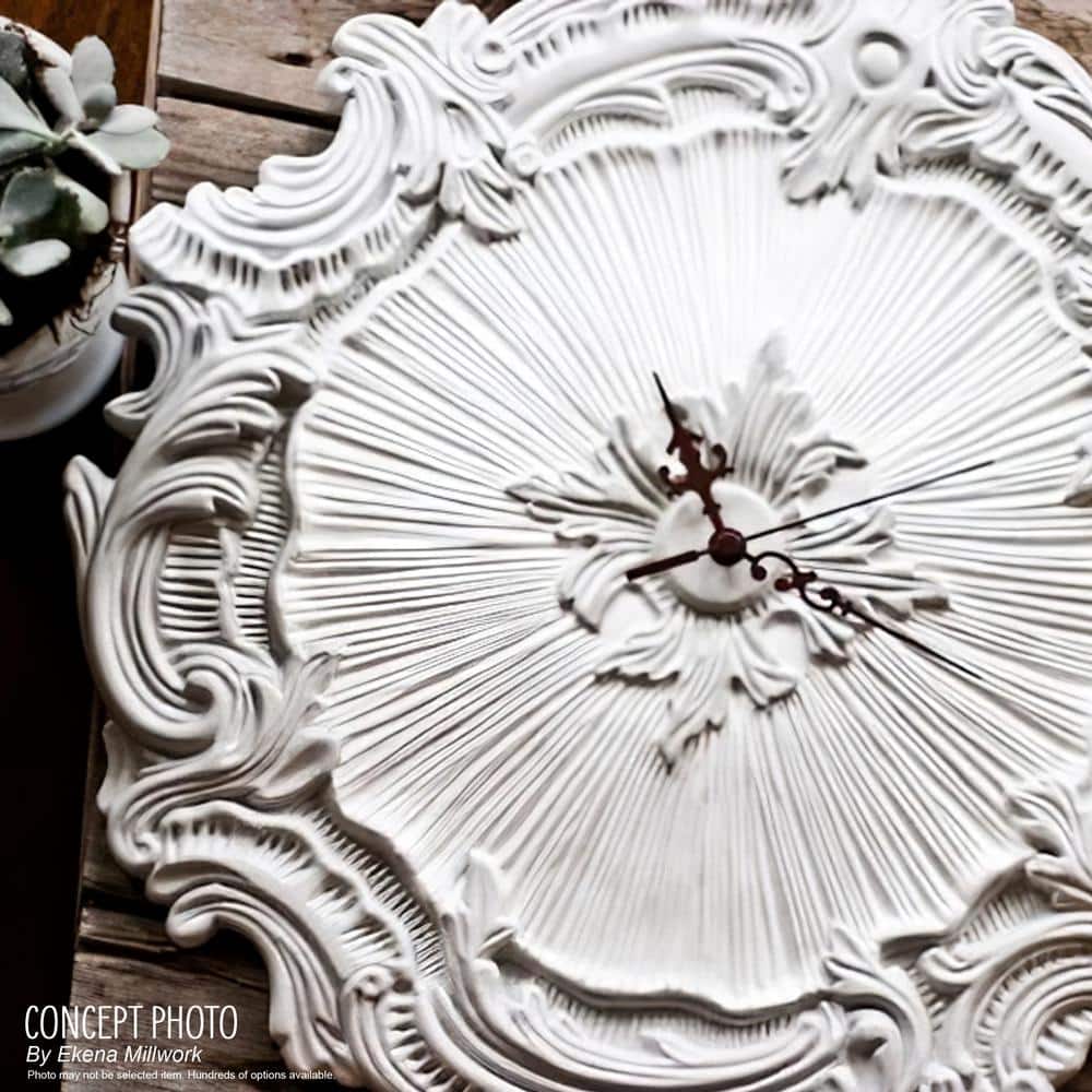 Ultra Pure White High-Density Ceiling Medallion