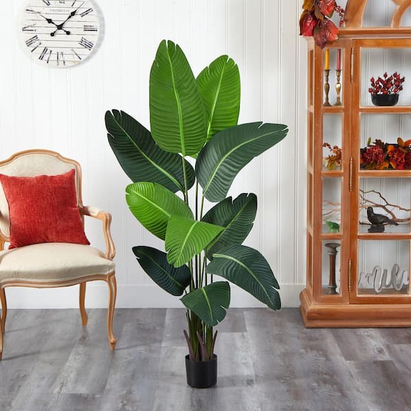 Nearly Natural 5 ft. Travelers Palm Artificial Tree