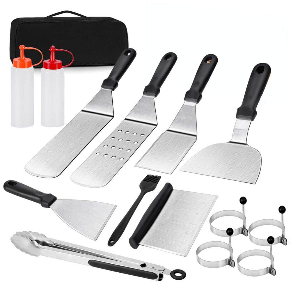 MOAMI BBQ Grill Accessories Set,18 PCS Stainless Steel Grilling Tools,16  Inches Grill Utensils Set for Men & Women – MOAMI