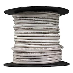 100 ft. 12 Gauge White Stranded Copper THHN Wire