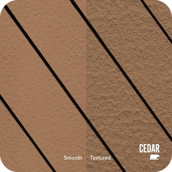 5 gal. #SC-146 Cedar Textured Solid Color Exterior Wood and Concrete Coating