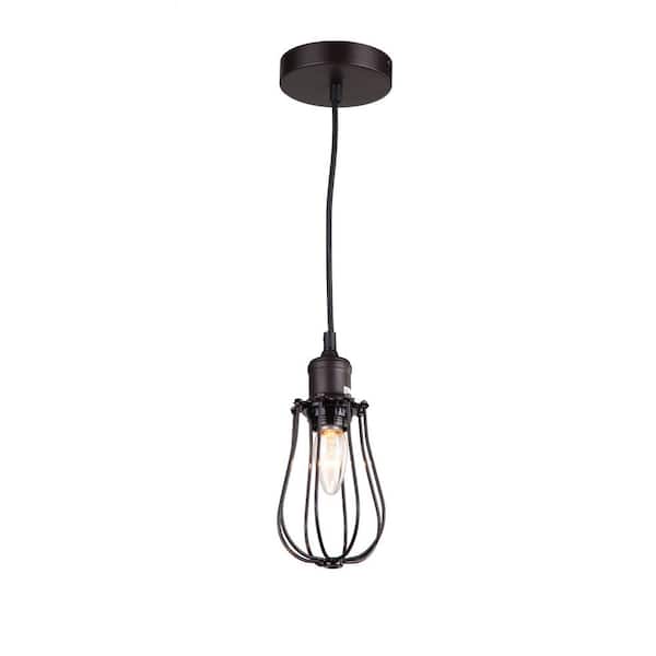 Illumine 1-Light Ebony Bronze Pendant