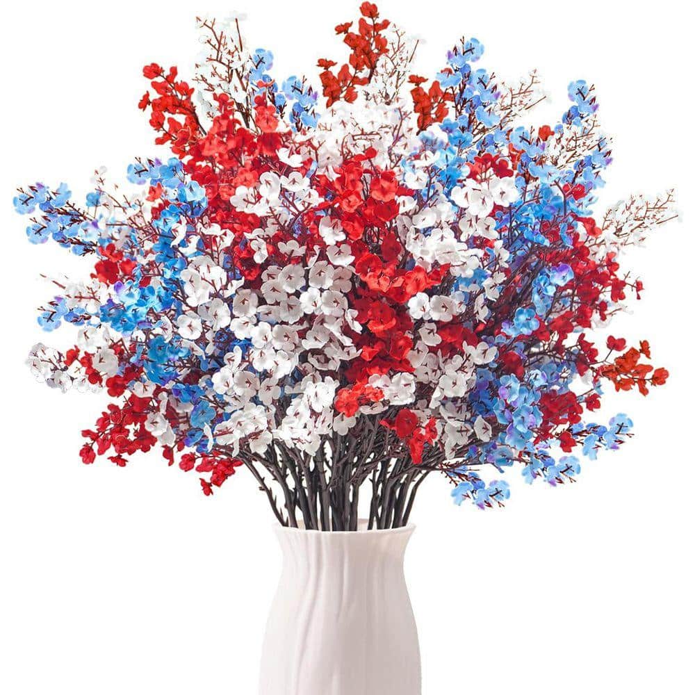 30-Piece 19 in. Multi-Colored Bulk Fake Artificial Gypsophila Fall