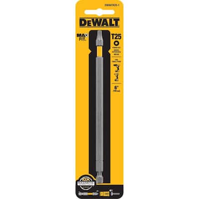 DEWALT 6 in. MAXFIT T25 Bit Tip