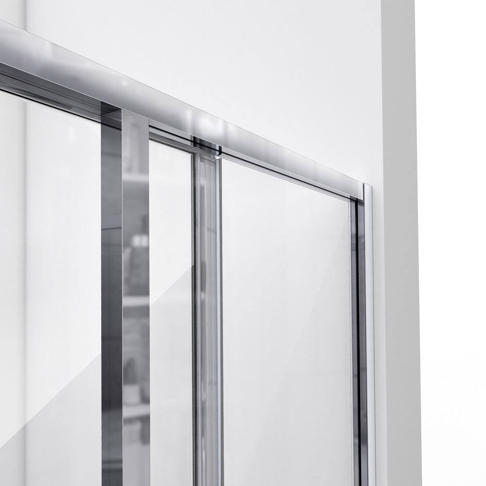 DreamLine 36" Brushed Nickel and White Corner Shower Enclosure