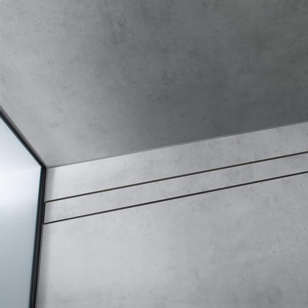 Nature Stone Stainless Steel Linear Shower Drain with Adjustable Frame