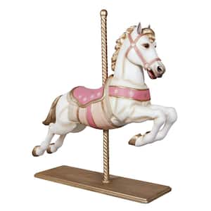 57 in. H Spirit the Full Sized Carousel Horse Statue