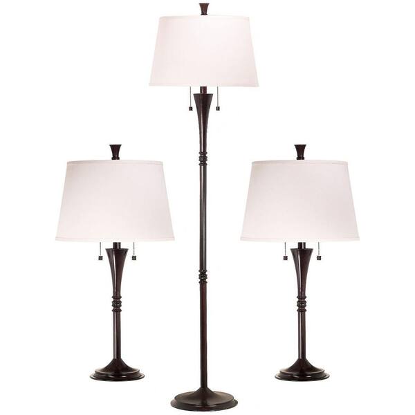 Park Avenue 29 In Oil Rubbed Bronze, Home Depot Floor Lamps With Table