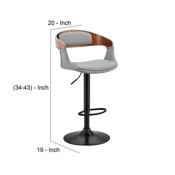 34 inch metal bar stools