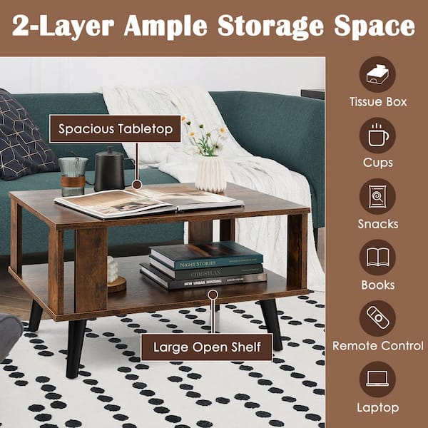 Structube Pop Up Storage Coffee Table, 41% Off