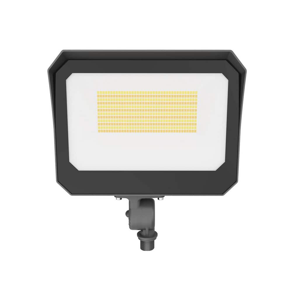 600 Watt Equivalent 11200 Lumen Bronze Dusk to Dawn Integrated LED Flood Light with Knunckle Mounting 1-Pack price history on PriceWatchPro