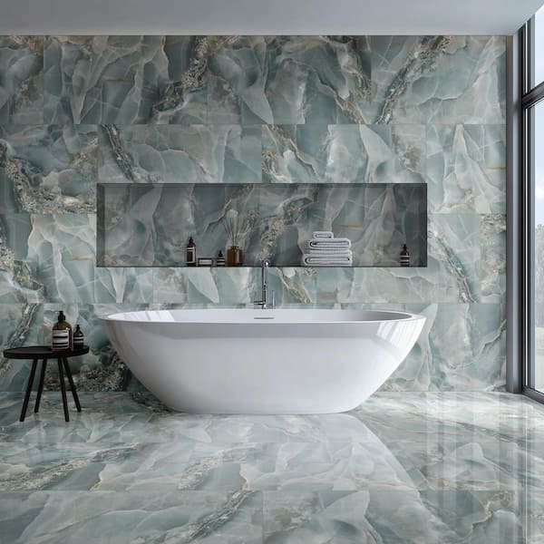 MSI Take Home Tile Sample-Kendall Tempesta 4 in. x 4 in. Polished