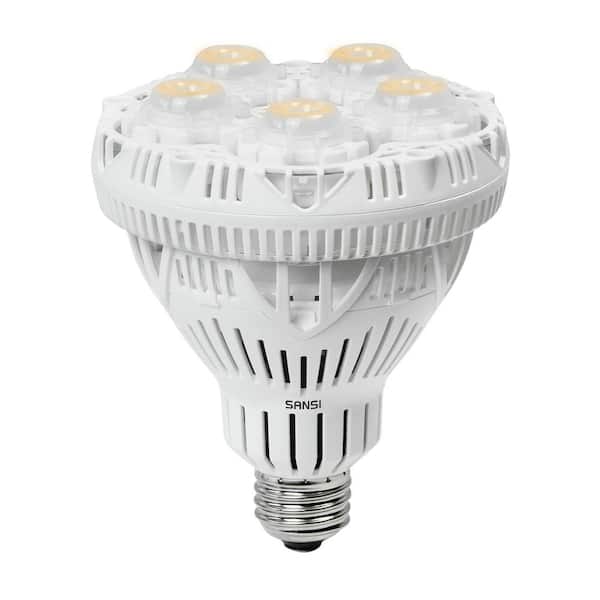 SANSI 24-Watt 1830 Lumens A21 Full Spectrum Hydroponic LED Grow Light Bulb (1-Bulb)