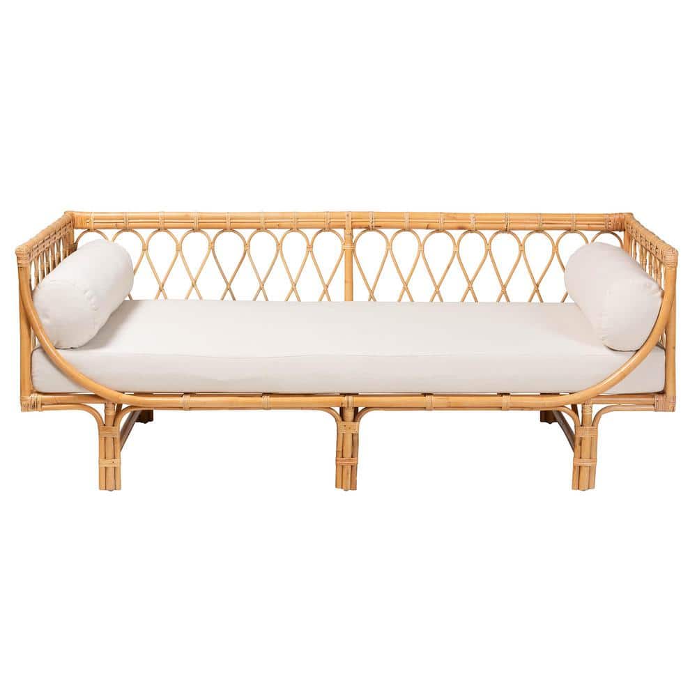Davida Natural Rattan Twin Daybed - thumbnail 4