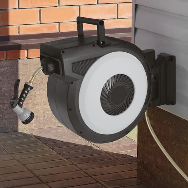 Pure Garden 5/8 in. Dia x 124 ft. Standard Retractable Garden