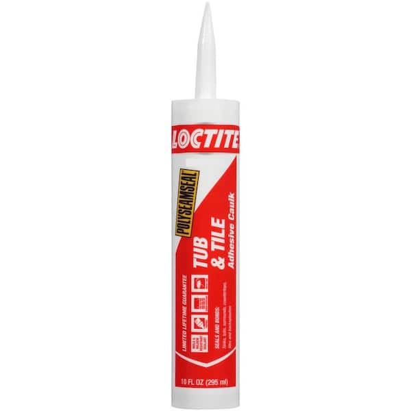 Loctite Polyseamseal Tub and Tile 10 oz. Almond Latex Caulk Sealant (12-pack)