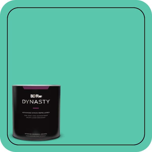 BEHR DYNASTY 1 qt. #P430-4 Kauai Eggshell Enamel Interior Stain-Blocking Paint and Primer