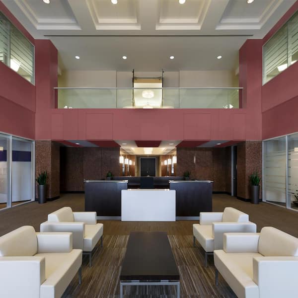 1 gal. #S-H-130 Red Red Wine Eggshell Interior Paint