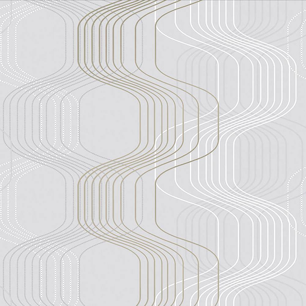 Graham & Brown Revival Tempest Grey Nonwoven Paper Paste the Wall