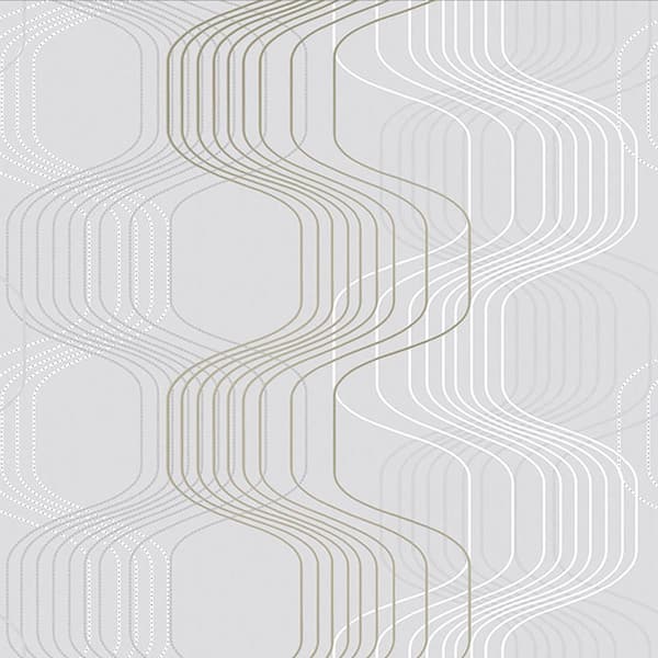 Graham & Brown Revival Tempest Grey Nonwoven Paper Paste the Wall