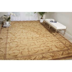 Somerset Ivory 10 ft. x 13 ft. Bordered Traditional Area Rug