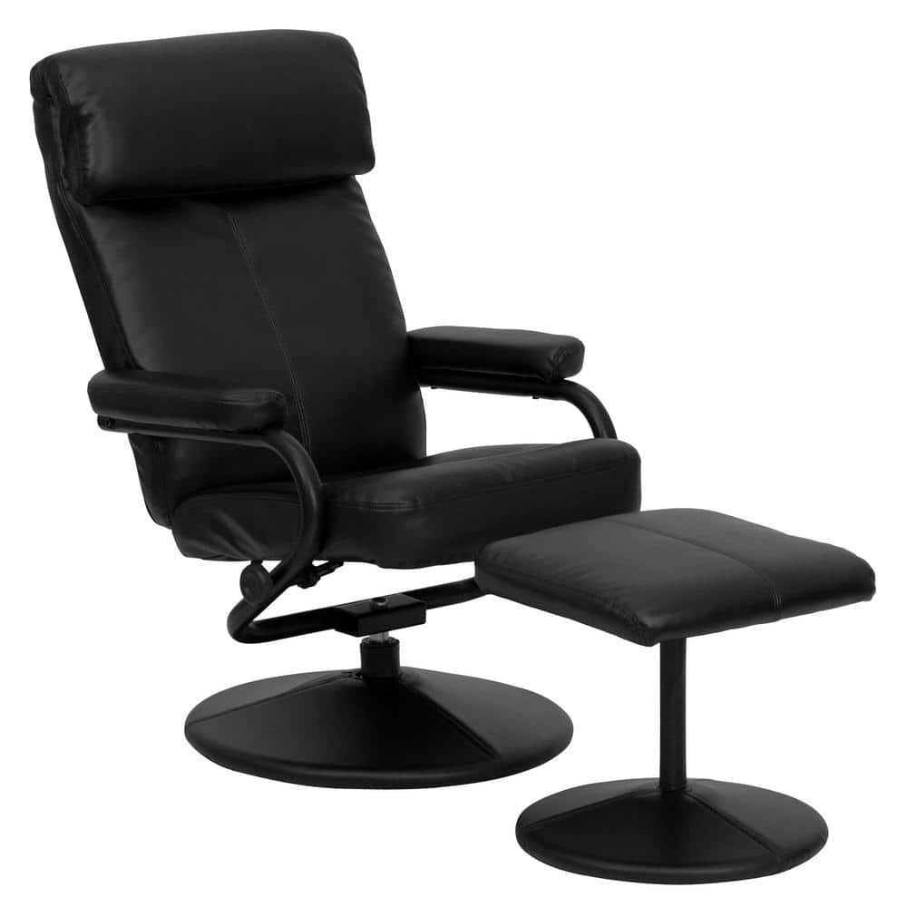 Flash furniture leather rocker recliner black sale