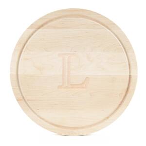 Round Maple Cutting Board L
