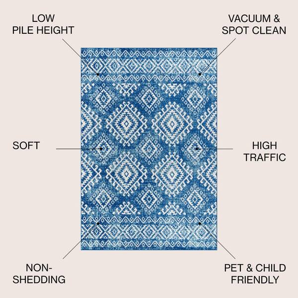 Safavieh Serenity Suzanni 5 x 8 Cream/Turquoise Indoor Floral/Botanical Area Rug Safavieh Serenity Suzanni 5 x 8 Cream/Turquoise Indoor Floral/Botanical Area Rug