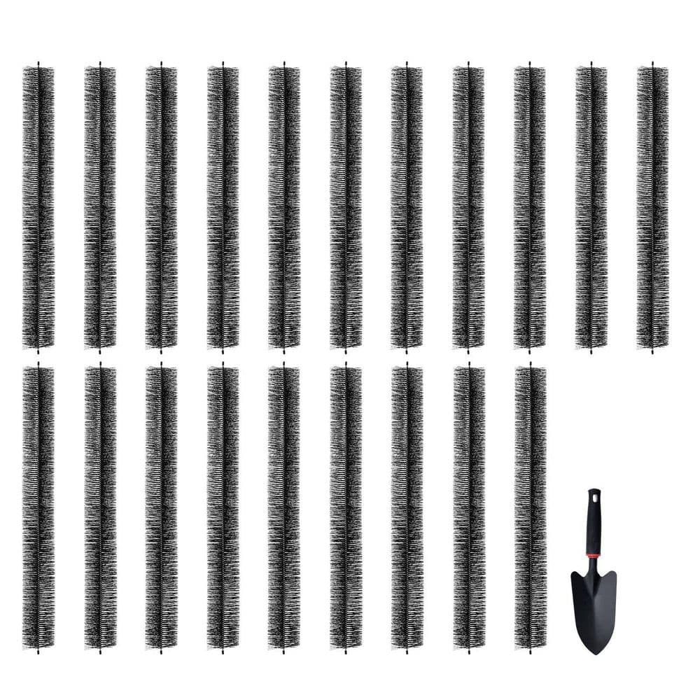 20 Packs Total 60 ft. 4.33 in. Dia. Gutter Brush, Gutter Cleaning Tool Ground-Level Gutter Brush Leaf Guard for 5 in. price history on PriceWatchPro
