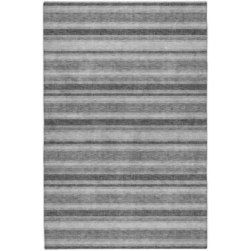 Dream Shag Premium Machine Washable Abstract ADS531 Gray 8 ft. x 10 ft. Area Rug price history on PriceWatchPro