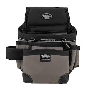 BUCKET BOSS 10.5 in. 14 Pocket Mullet Buster Tool Belt Pouch 55200 The Home Depot