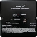 45 Series Safe-T-Alert Dual Carbon Monoxide/Propane Alarm in Black