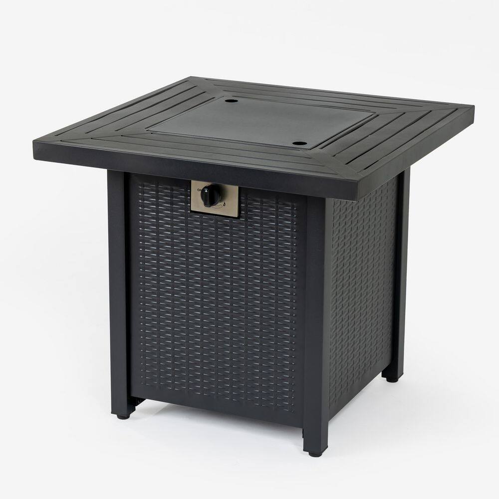 28 in. Metal Outdoor Propane Fire Pit Table price history on PriceWatchPro