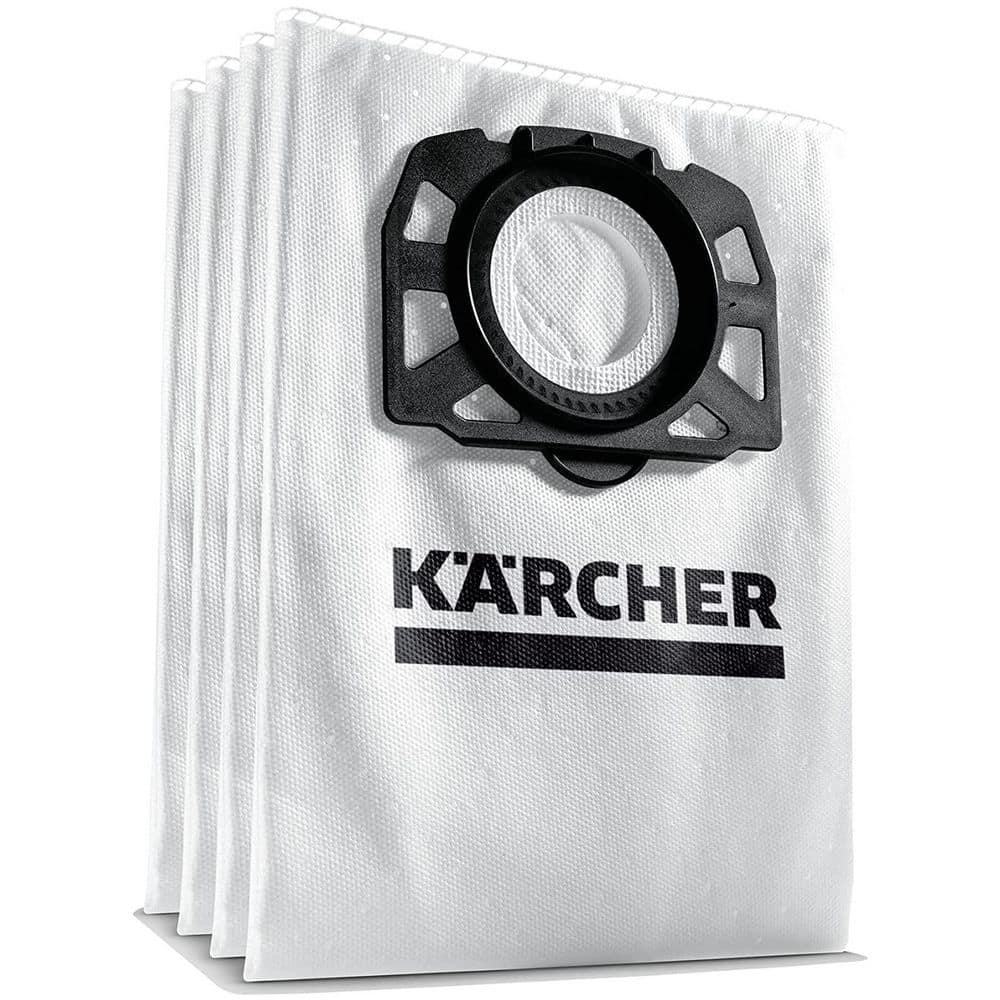 McFilter 10 vacuum cleaner bags suitable for Kärcher WD4, WD5, WD6, MV4,  MV5, MV6 multi-purpose