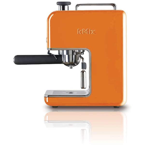 DeLonghi kMix 15 Bar Pump Espresso Maker in Orange