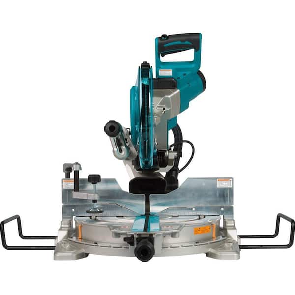 opadgående prop vedhæng Makita 15 Amp 10 in. Dual-Bevel Sliding Compound Miter Saw with Laser and  Stand LS1019LX - The Home Depot