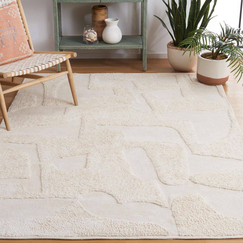 Casablanca 5 ft. x 8 ft. Ivory Abstract Area Rug price history on PriceWatchPro