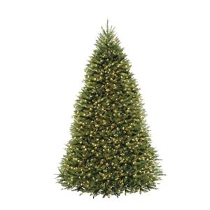 Home Accents Holiday 7 5 Ft Dunhill Fir Unlit Artificial Christmas Tree Duh3 75 The Home Depot
