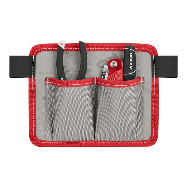 Husky 15 All Purpose Pockets Tote Tool Bag with handles SKU 142