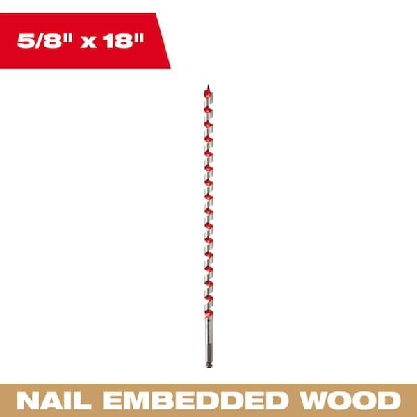 Milwaukee 5/8 in. x 18 in. Ship Auger Bit