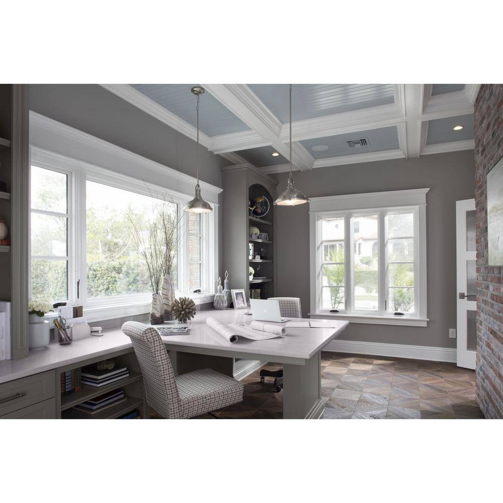 Brushed Nickel Mini LED Pendant with Clear Glass